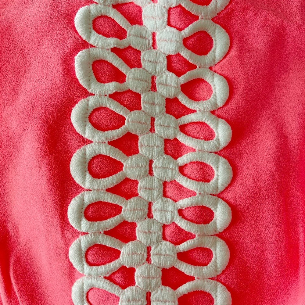 Lilly Pulitzer Woman's Pearl Romper - Lillys Coral - Sizes - Retails $178 - Picture 2 of 14